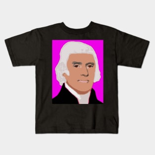 thomas jefferson Kids T-Shirt